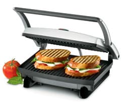 moving sale pot, slow cooker, lamp, panini press 1