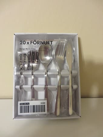Wooden Coat Hangers / Organizer Box / Alarm Clock / (new) Cutlery 3