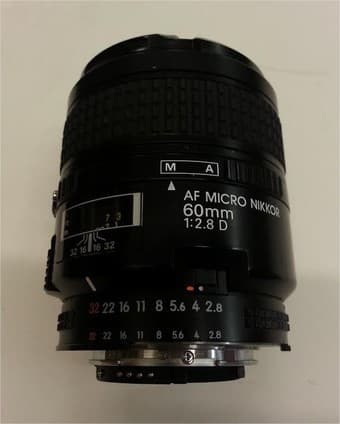 Nikon Micro-Nikkor 60 mm F/2.8 D AF Lens ($240 or obo) 1