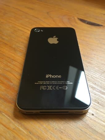 Unlocked Black iPhone 4S 16GB GSM with Otter Case - $130 2