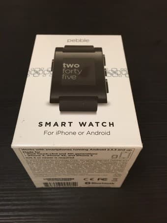 Pebble Smartwatch: $80, negotiable 2