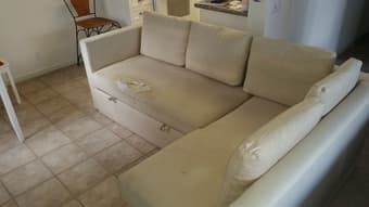Free IKEA Fagelbo corner sofa bed with storage (mountain view) 1