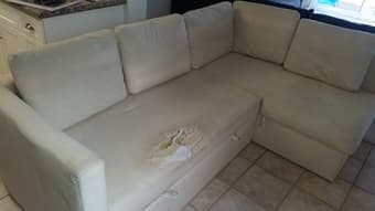 Free IKEA Fagelbo corner sofa bed with storage (mountain view) 2