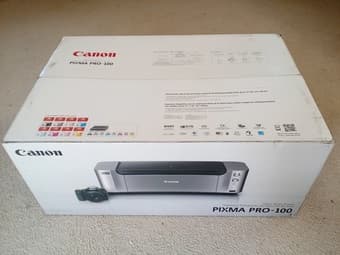 $200 PIXMA Canon Pro-100 Wireless Photo Printer + 13"x19" Photo Paper 2