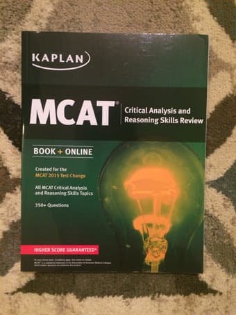 2015 Kaplan MCAT Subject Review Books, Excellent Condition 3