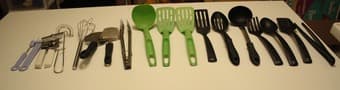 Kitchen utensils - a lot for $15 1