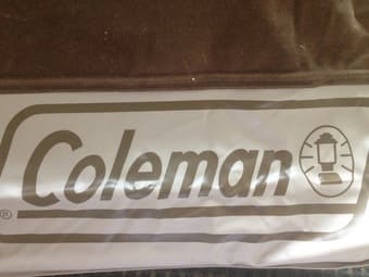 Coleman queen size air mattress, $15 1