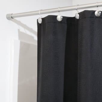 Curtain rod / Tension rod / Shower curtain rod - Extra large & Curtain 2