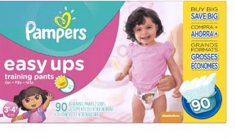 Child life vest and Pampers girls easy-up training pants 2