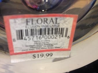 New flower vase, $10 2