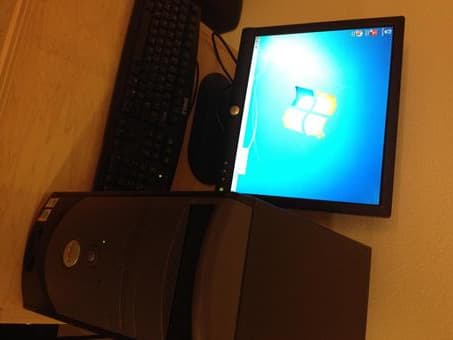 Dell desktop + 17'' monitor + keyboard, only $75 1