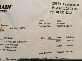 Simmons queen size box spring(like new condition)-price down 2