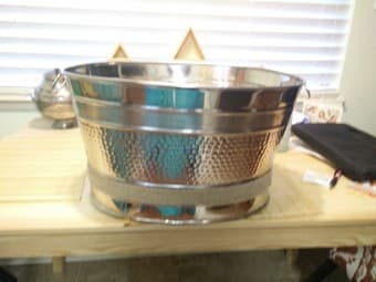 Restoration Hardware Wooden Candlestick 3