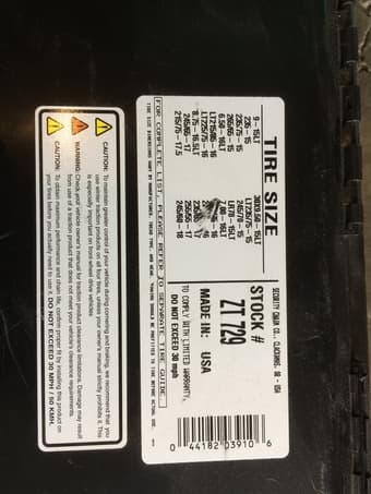 SUV tire chains, new,$50 1