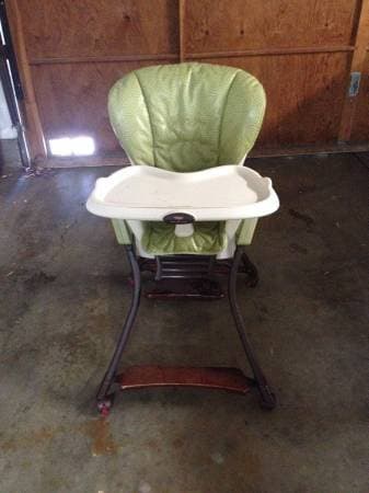 Fisher Price zen collection high chair $20 1