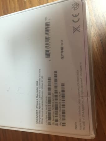 iPhone 6s Plus Gold 16GB (latest model) 2