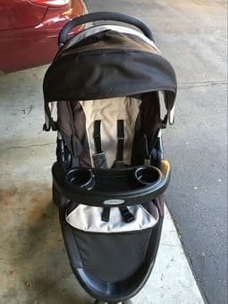 Graco FastAction Fold Sport Stroller + baby crib mobile - $70 3