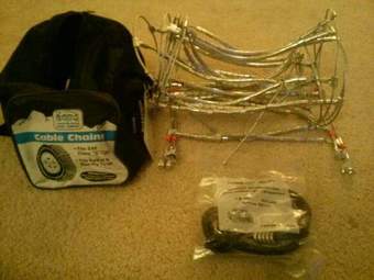 New Snow Chain (+ Chain Tighteners) 1