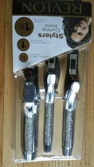 Set of 3 curling irons $20 1