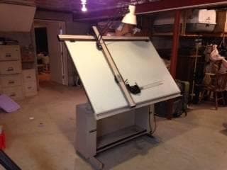 Amazing Drafting Table / Standing Desk  (free if you can pick it up) 1