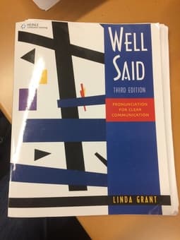 EFSLANG695B Advanced Pronunciation - Well Said 3rd Edition 1