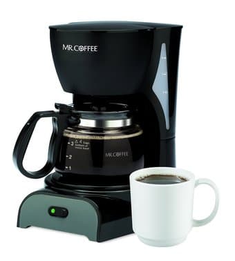 Mr. Coffee DR5 4-Cup Coffeemaker, only $10! 1