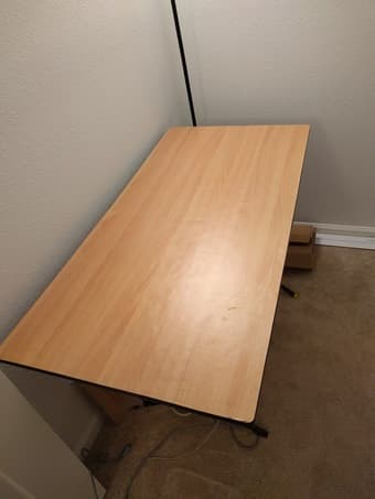 Moving Sale: dining table, computer table and chair 2