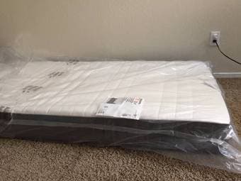 Ikea twin size Morgedal foam mattress $120 1