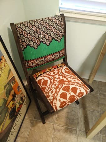 Anthropologie Chairs and Rug 1