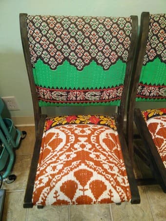 Anthropologie Chairs and Rug 2