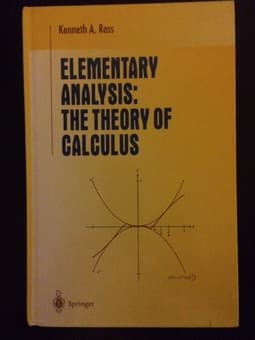 Elementary analysis: The theory of calculus (Kenneth) - $9 1