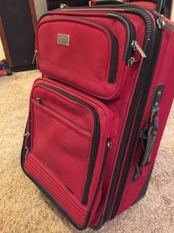 Red Suitcase for sale 1