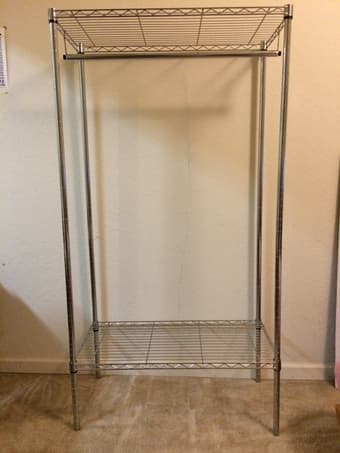 Selling clothes rack $35 obo 2