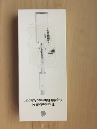 Thunderbolt to Gigabit Ethernet Adapter- $20 1