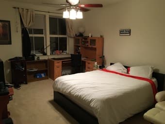 Master Bedroom in 2BR/2BA in San Jose $1900 1