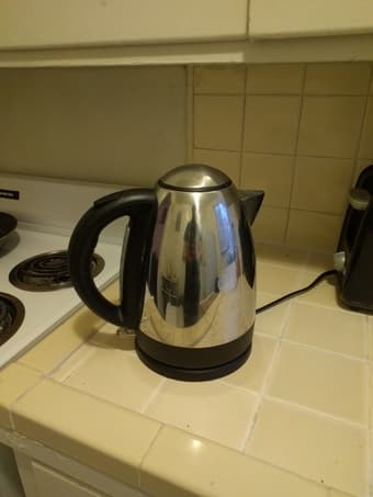 Electric kettle, $10 1