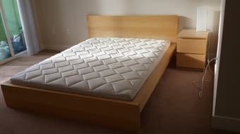 IKEA Mattress and Bed Frame - $250 1