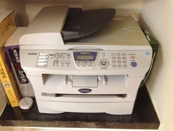 Brother MFC-7420 All in One Fax, Scan, and Copy Laser Jet Printer-$50 1