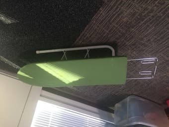Small green ironing board 1