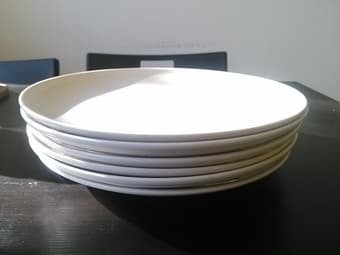 6 Ikea plates, all for $10 1