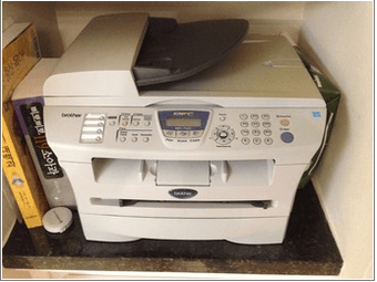 Brother MFC-7420 All in One Fax, Scan, and Copy Laser Jet Printer-$30 1