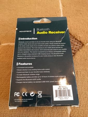Bluetooth upgrade for your existing home stereo - $10 2