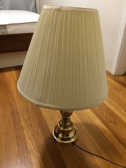 Big Table lamp and Standing lamp 1