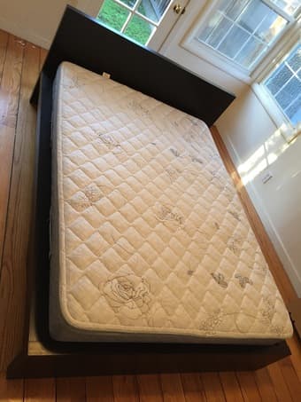 moving sale (IKEA bed frame and mattress) 1