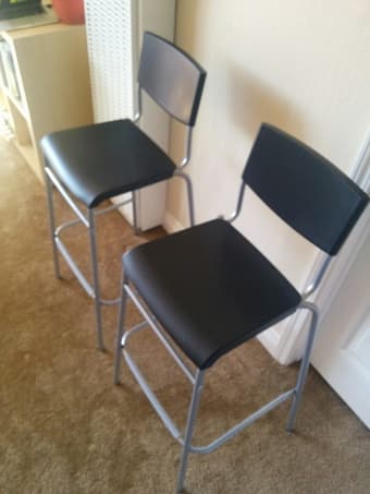 Two bar stools 2