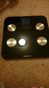 Digital body fat scale 30$ 2