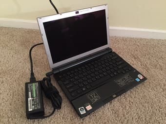Sony VAIO laptop VGN-TZ37TN/N (11.1") Gold 1