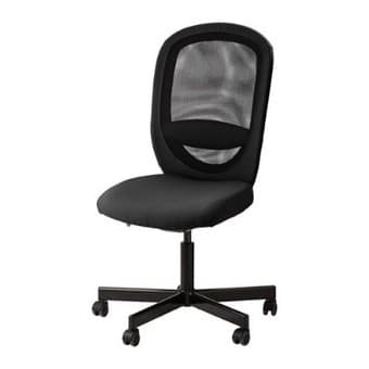 Black Office Chair - $30 1