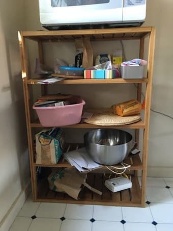 货物架15美元、鞋架5美元.shoe rack$5,storage rack$5 1