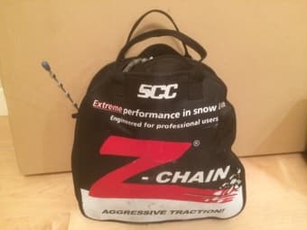 snow cables - only used once $50 1